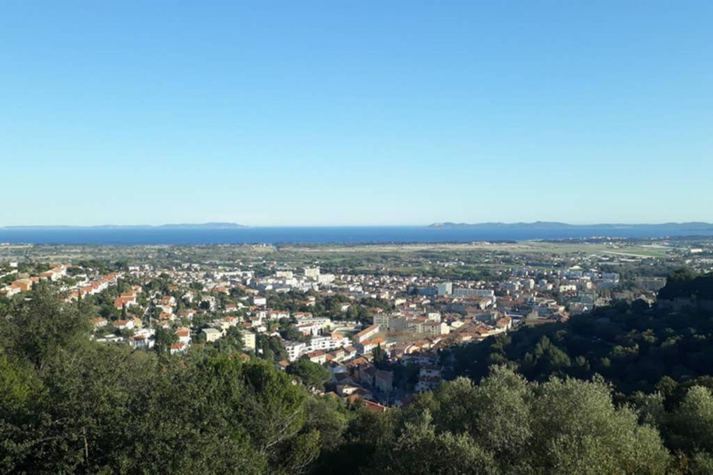 T2 Clim Parking, Entre Nature Et Plage Hyères Exteriör bild