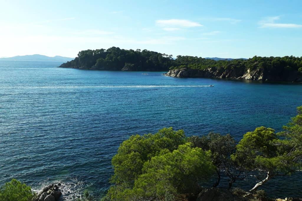 T2 Clim Parking, Entre Nature Et Plage Hyères Exteriör bild